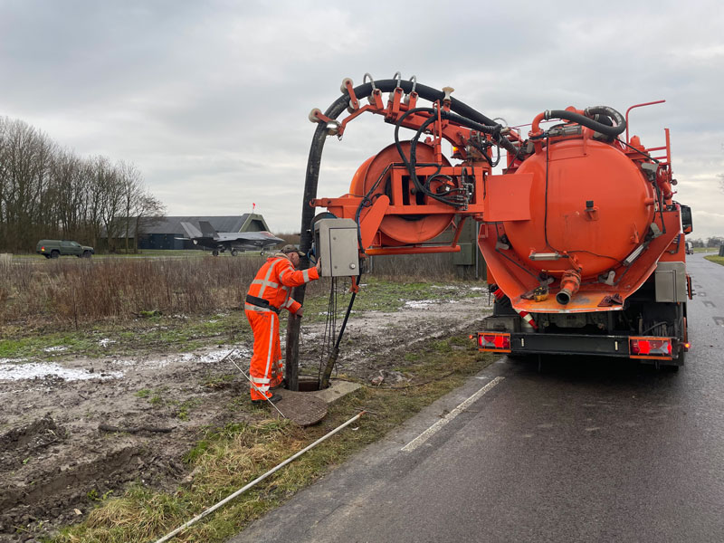 Riool reinigen door FAB Rioolbeheer